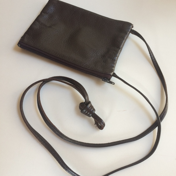 Vintage Heacock Deerskin Leather Crossbody Bag - Picture 5 of 6